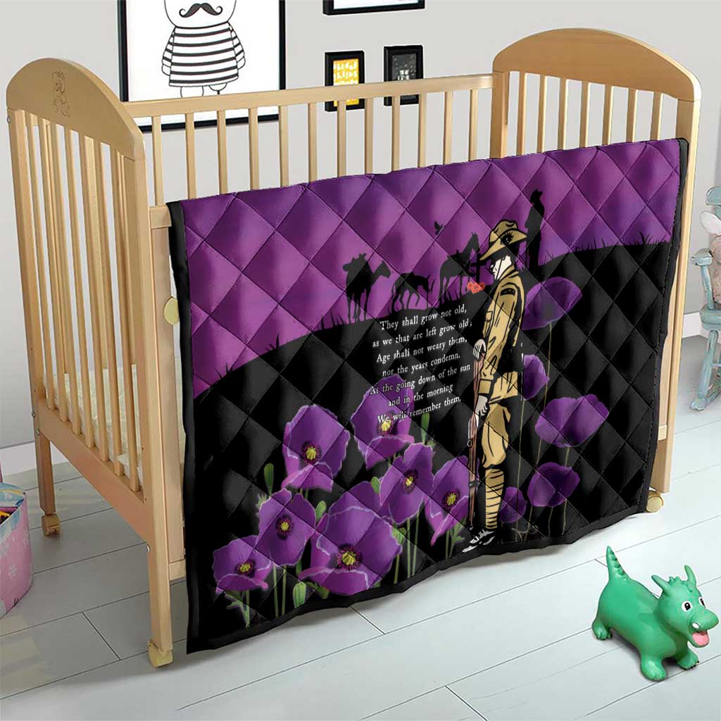 ANZAC Soldier and War Animals Quilt We Will Remember Them LT15 - Polynesian Pride