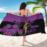 ANZAC Soldier and War Animals Sarong We Will Remember Them LT15 - Polynesian Pride