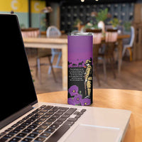 ANZAC Soldier and War Animals Skinny Tumbler We Will Remember Them LT15 - Polynesian Pride