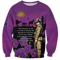 ANZAC Soldier and War Animals Sweatshirt We Will Remember Them