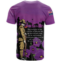 ANZAC Soldier and War Animals T Shirt We Will Remember Them LT15 - Polynesian Pride