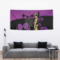 ANZAC Soldier and War Animals Tapestry We Will Remember Them LT15 - Polynesian Pride