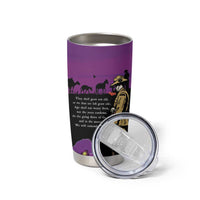 ANZAC Soldier and War Animals Tumbler Cup We Will Remember Them LT15 - Polynesian Pride