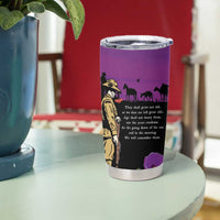 ANZAC Soldier and War Animals Tumbler Cup We Will Remember Them LT15 - Polynesian Pride