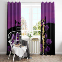 ANZAC Soldier and War Animals Window Curtain We Will Remember Them LT15 - Polynesian Pride