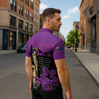 ANZAC Soldier and War Animals Zipper Polo Shirt We Will Remember Them LT15 - Polynesian Pride