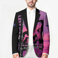 Personalised ANZAC War Animals Blazer Lest We Forget Memorial LT15 - Polynesian Pride