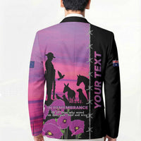 Personalised ANZAC War Animals Blazer Lest We Forget Memorial LT15 - Polynesian Pride