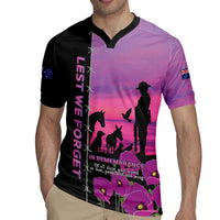 Personalised ANZAC War Animals Rugby Jersey Lest We Forget Memorial LT15 - Polynesian Pride