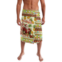 Hawaiian Santa Aloha Pineapple Christmas Lavalava Mele Kalikimaka - Polynesian Pride