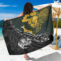 New Zealand and South Africa Rugby Sarong Maori Kiwi With Springboks