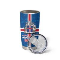 Iceland Icelandic National Day Tumbler Cup Happy 81th Anniversary