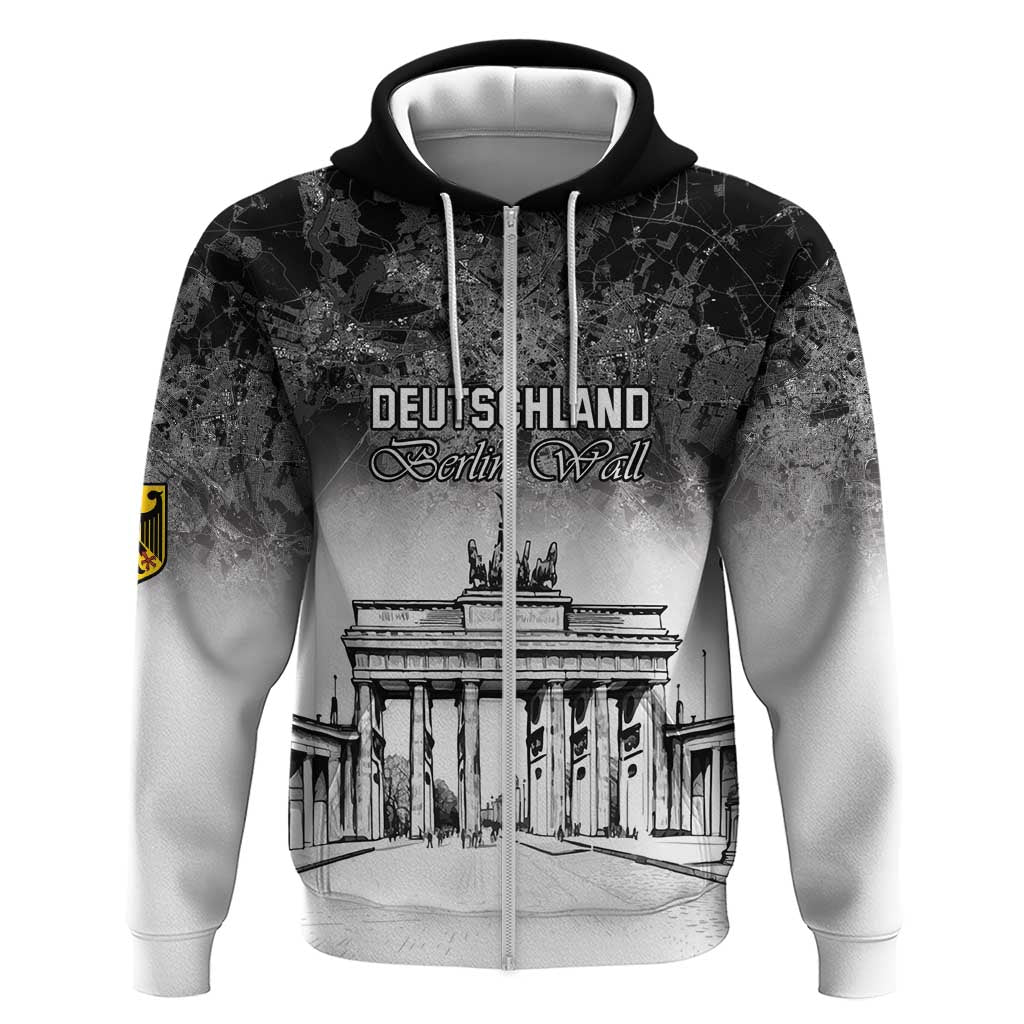 Personalized Germany Berlin Wall Hoodie Tag der Deutschen Einheit