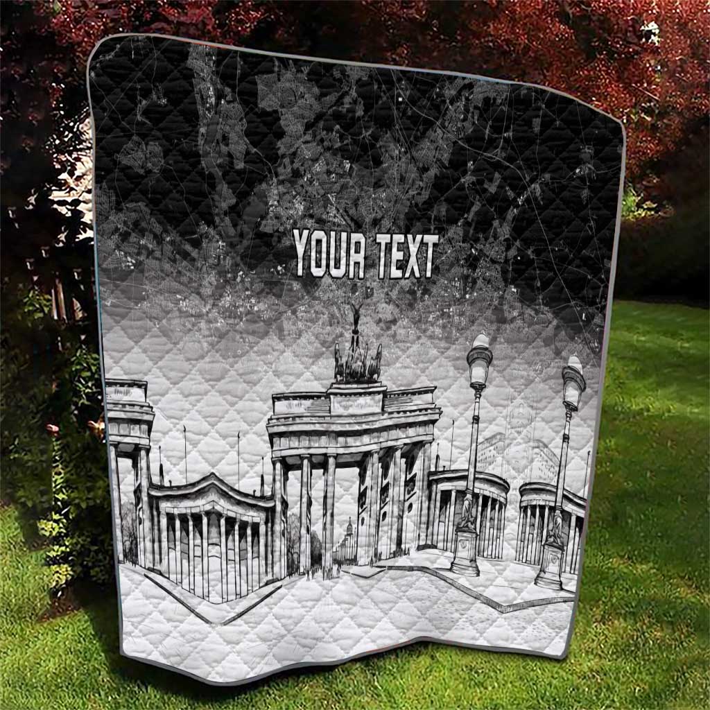 Personalized Germany Berlin Wall Quilt Tag der Deutschen Einheit