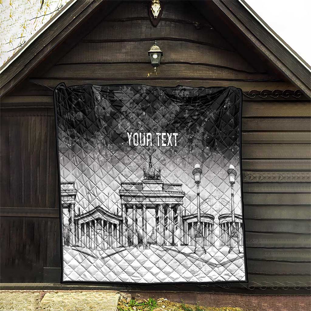 Personalized Germany Berlin Wall Quilt Tag der Deutschen Einheit