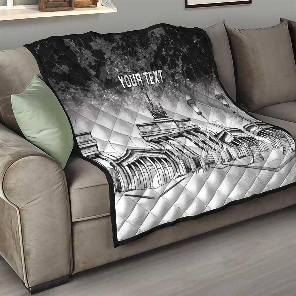 Personalized Germany Berlin Wall Quilt Tag der Deutschen Einheit