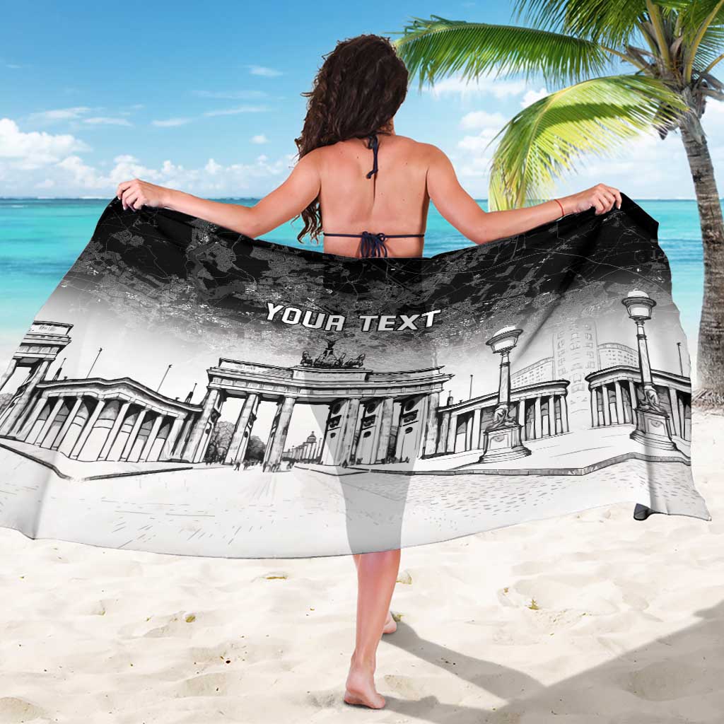 Personalized Germany Berlin Wall Sarong Tag der Deutschen Einheit
