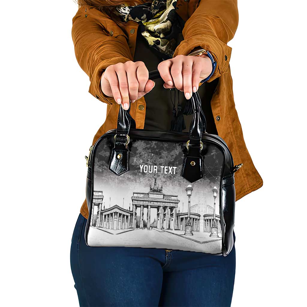 Personalized Germany Berlin Wall Shoulder Handbag Tag der Deutschen Einheit