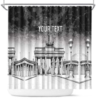 Personalized Germany Berlin Wall Shower Curtain Tag der Deutschen Einheit