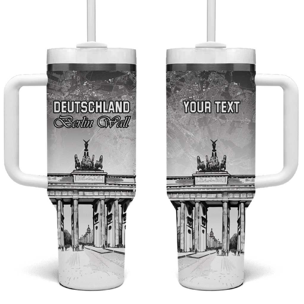 Personalized Germany Berlin Wall Tumbler With Handle Tag der Deutschen Einheit