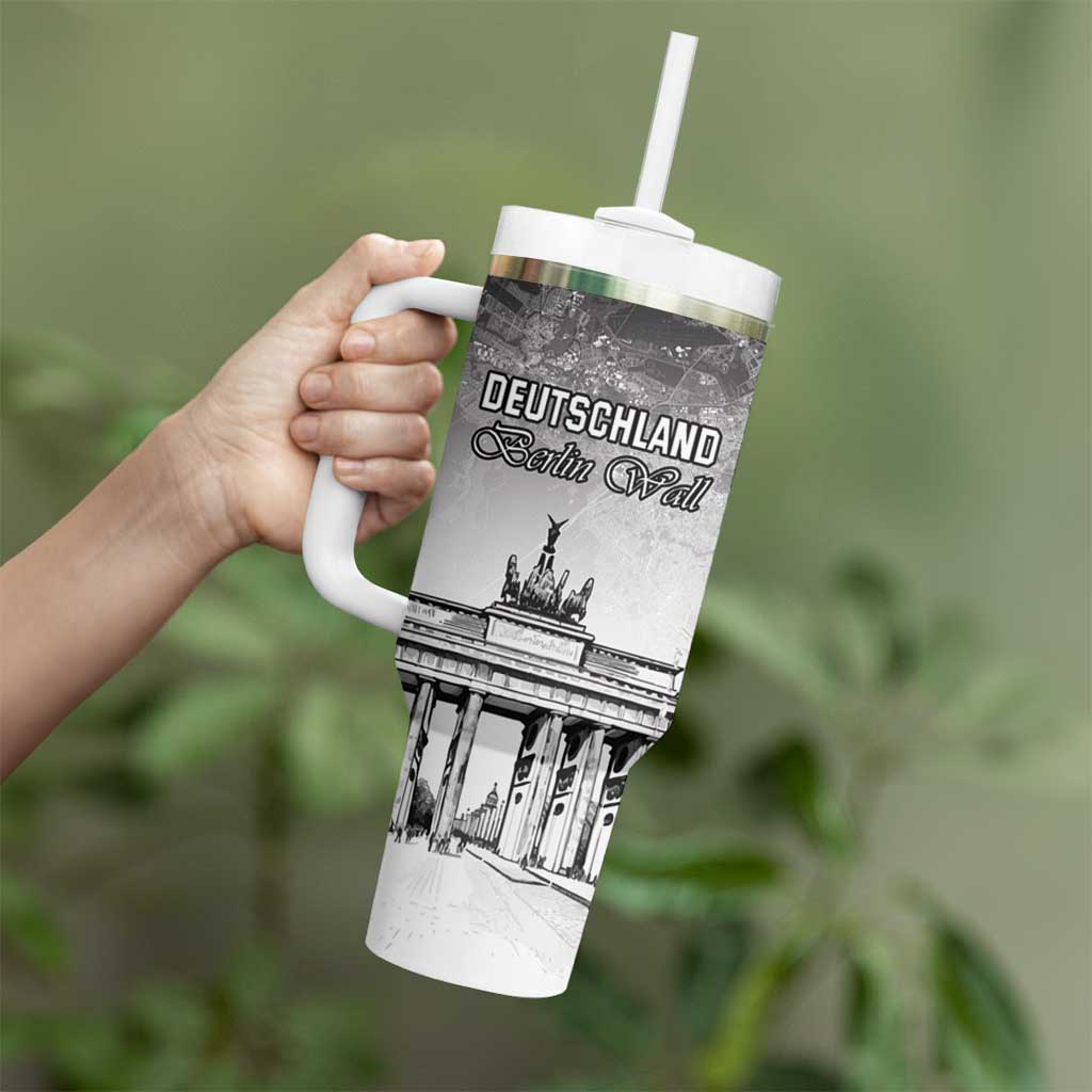 Personalized Germany Berlin Wall Tumbler With Handle Tag der Deutschen Einheit