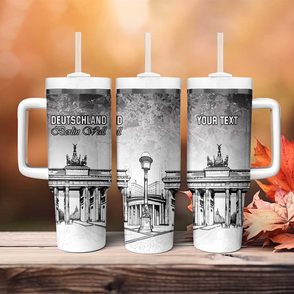 Personalized Germany Berlin Wall Tumbler With Handle Tag der Deutschen Einheit
