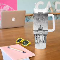 Personalized Germany Berlin Wall Tumbler With Handle Tag der Deutschen Einheit