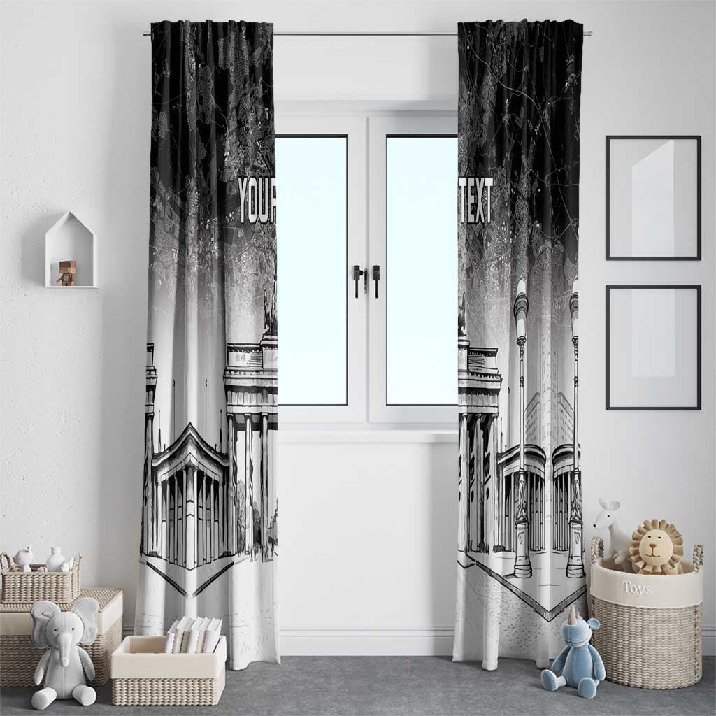 Personalized Germany Berlin Wall Window Curtain Tag der Deutschen Einheit
