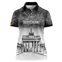 Personalized Germany Berlin Wall Women Polo Shirt Tag der Deutschen Einheit
