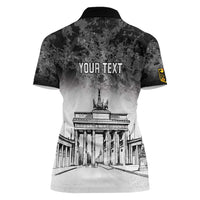 Personalized Germany Berlin Wall Women Polo Shirt Tag der Deutschen Einheit