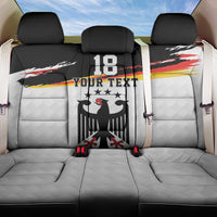 Custom Germany Football Back Car Seat Cover Come On DFB-Team
