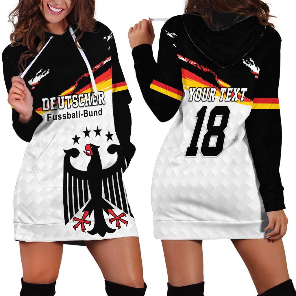Custom Germany Football Hoodie Dress Come On DFB-Team