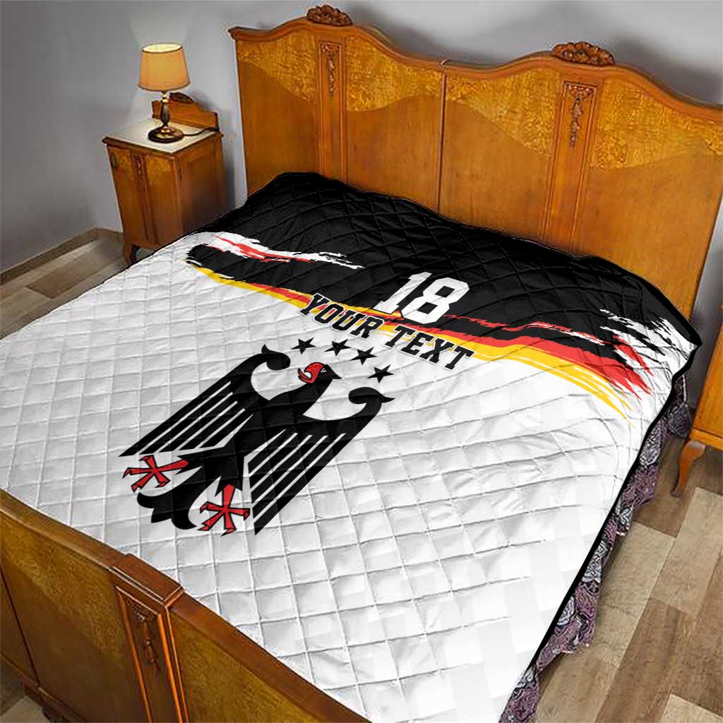 Custom Germany Football Quilt Come On DFB-Team