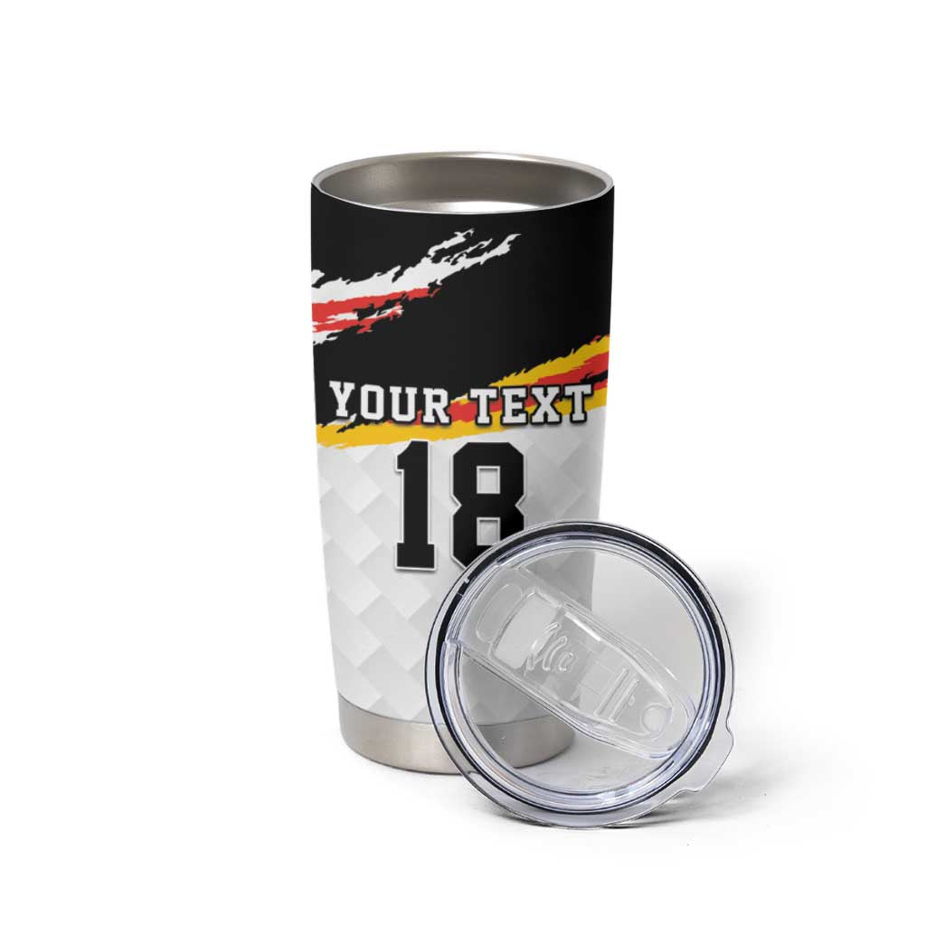 Custom Germany Football Tumbler Cup Come On DFB-Team