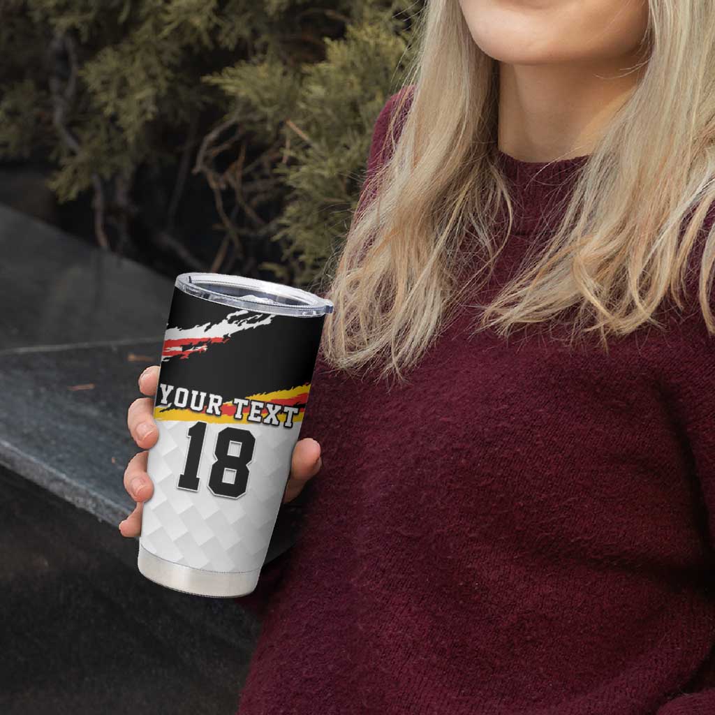 Custom Germany Football Tumbler Cup Come On DFB-Team