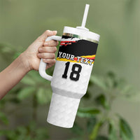 Custom Germany Football Tumbler With Handle Come On DFB-Team