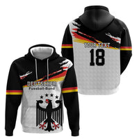 Custom Germany Football Zip Hoodie Come On DFB-Team