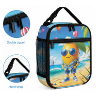 Funny Hawaii Mango Lunch Bag Tropical Summer Beach Mascot Vacation LT19 - Polynesian Pride