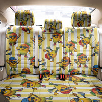 Funny Hawaii Mango Hip Hop Cartoon Back Car Seat Cover Summer Beach Party