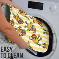 Funny Hawaii Mango Hip Hop Cartoon Bathroom Set Summer Beach Party LT19 - Polynesian Pride