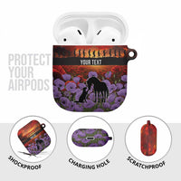 Personalised ANZAC Day AirPods Case Remembering the Animals of War LT19 - Polynesian Pride