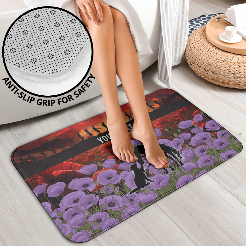 Personalised ANZAC Day Bathroom Set Remembering the Animals of War LT19 - Polynesian Pride