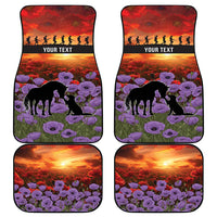 Personalised ANZAC Day Car Mats Remembering the Animals of War LT19 - Polynesian Pride