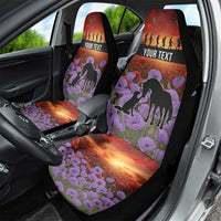 Personalised ANZAC Day Car Seat Cover Remembering the Animals of War LT19 - Polynesian Pride