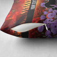 Personalised ANZAC Day Pillow Cover Remembering the Animals of War LT19 - Polynesian Pride