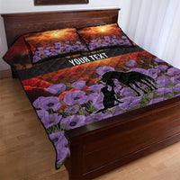 Personalised ANZAC Day Quilt Bed Set Remembering the Animals of War LT19 - Polynesian Pride