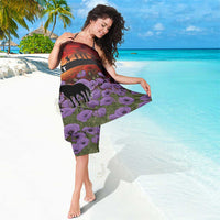 Personalised ANZAC Day Sarong Remembering the Animals of War LT19 - Polynesian Pride