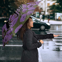 Personalised ANZAC Day Umbrella Remembering the Animals of War LT19 - Polynesian Pride