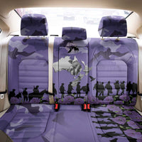 ANZAC Day Back Car Seat Cover Lest We Forget the Animals Too