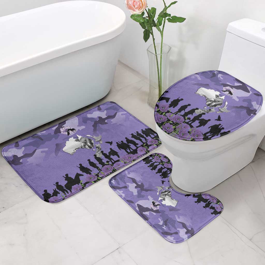 ANZAC Day Bathroom Set Lest We Forget the Animals Too LT19 - Polynesian Pride